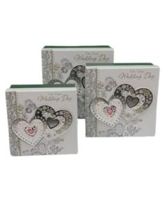 Set of 3 Tip On Wedding Gift Boxes Tulip
