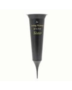 Black Spike ILM Sister Grave Vase