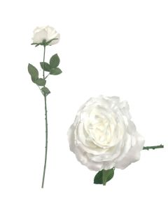 Single Stem Silk Blooming Rose