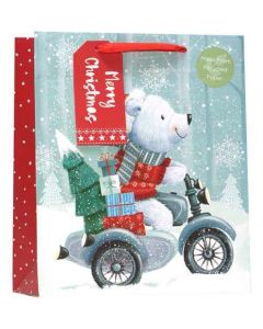Medium Bear Gift Bags Pk6