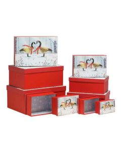 10pc Nested Geese Boxes