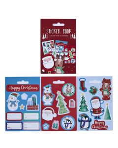 Santa Sticker Book 1Pk Partisan