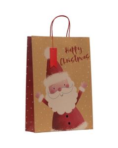 Santa Extra Large Gift Bags Pk6 Partisan