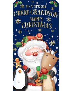 Great-Grandson 3 Fold Money Wallets 12pk