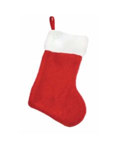 Christmas Plush Red & White Stocking Tallon