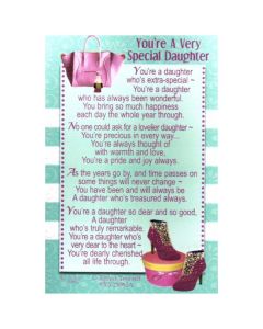 Special Daughter Wallet Card Xpress Yourself