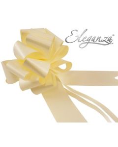 50mm Eleganza Pull Bow Cream 20pk