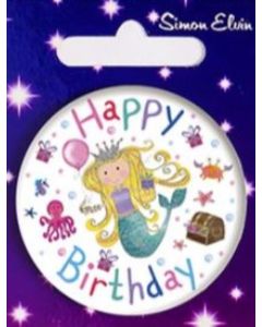 SMALL ROUND BADGES PRINCESS - BGR680/1