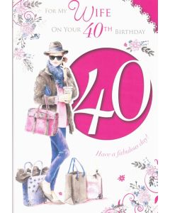 Wife Age 40 C75 Pk6 Xpress Yourself