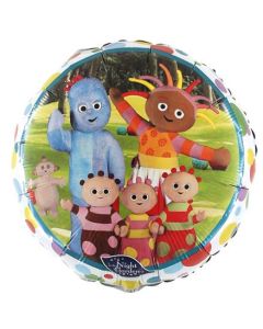 18" In The Night Garden Round Foil Balloon Grabo