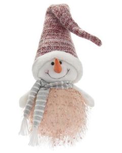 Snowman Led Red