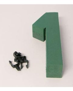 Number 1 Foam Backed Frame