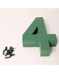 Number 4 Foam Backed Frame