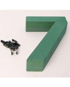 Number 7 Foam Backed Frame