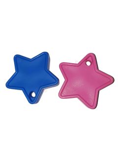 40gm Hot Pink & Blue Plastic Star Balloon Weight 25pk Sear