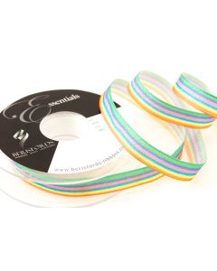 15mm Rainbow Shimmer Ribbon On 20M Reel
