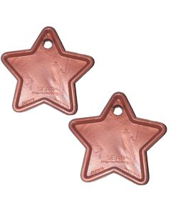 Rose Gold Plastic Star Balloon Weight 25pk Sear