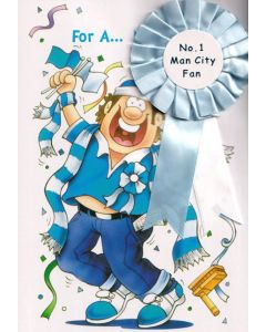 Man City With Rosette C75 Pk6
