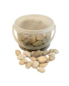 4kg Bucket White Stone