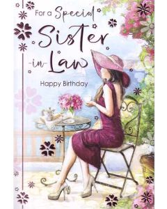 Sister in Law C75 Pk6 Treasure Greetings