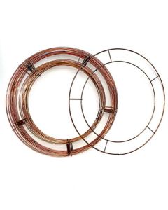12" Flat Wreath Frame 20pk